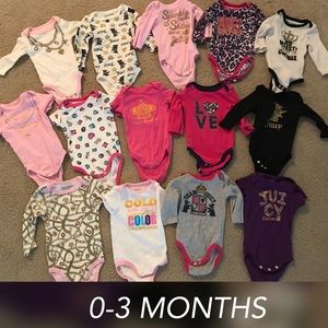 Baby Girl Clothes! 0-3 Months! In EUC!